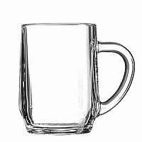 Кружка «Хаворт», стекло, 280мл, D=11,2,H=10,3см, прозр.