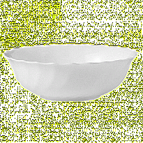 Салатник «Трианон», стекло, 0,5л, D=160,H=55мм, белый